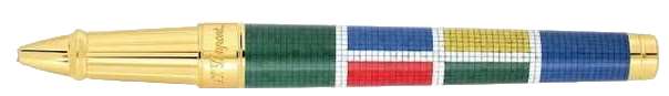 Casablanca - ST Dupont Casablanca Mosaic Guilloche Rollerball 422111L
